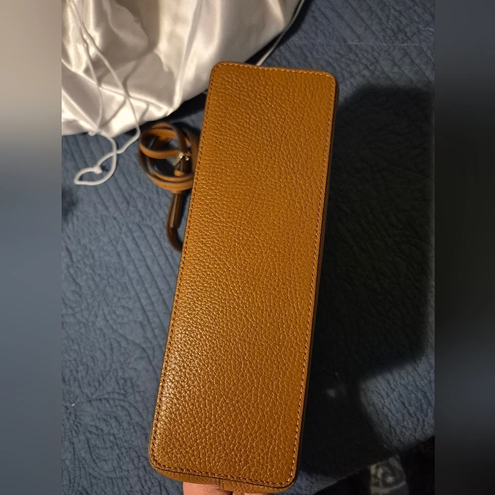 Kate Spade Leila Medium Crossbody In Gingerbread Brown - Picture 3 of 6